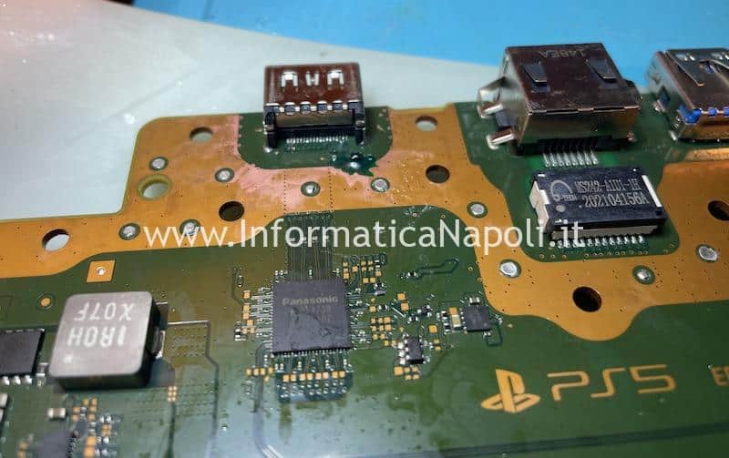 Sony PlayStation 5 PS5 presa hdmi sostituita funzionante