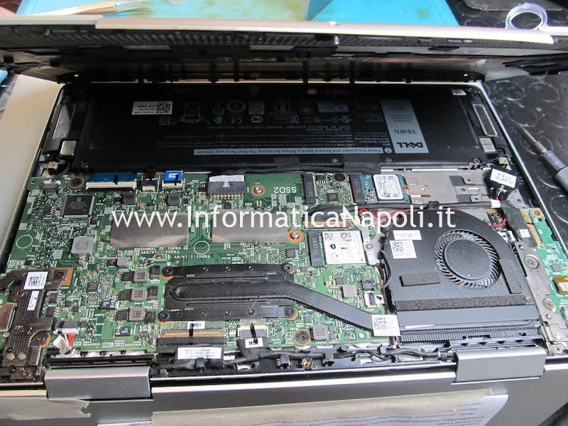 aprire riparare schermo assistenza Dell Inspiron P91G