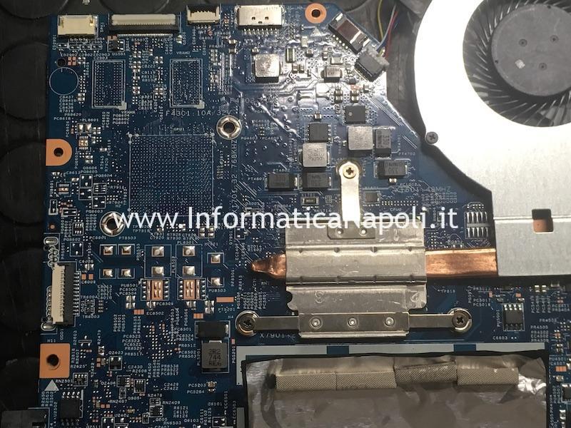 aprire riparare Lenovo V110 15AST 80TD scheda madre LV1145 15283-3