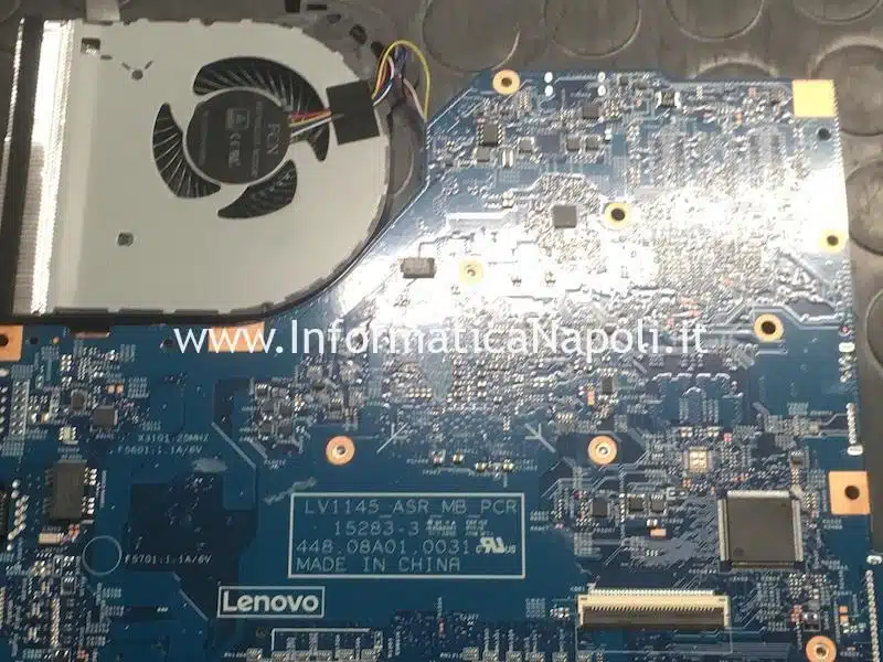 come riparare Lenovo V110 15AST 80TD scheda madre LV1145 15283-3