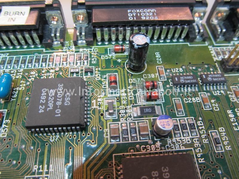 assistenza commodore computer Amiga 600 schermo nero