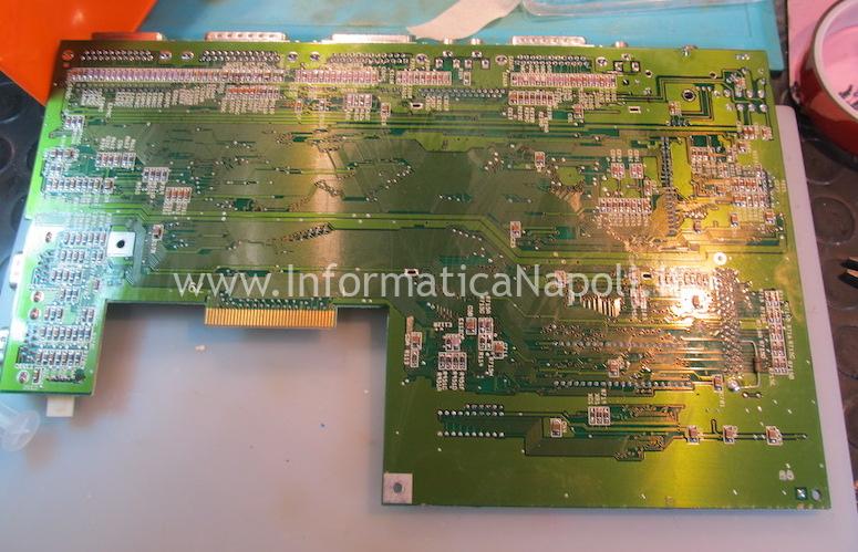 riparazione recap scheda madre commodore amiga 600 riparazione recap scheda madre commodore amiga 600