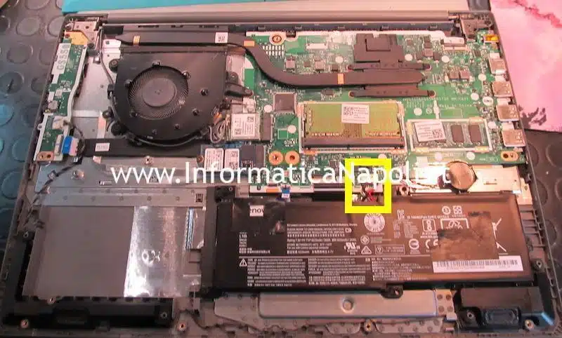 riparazione Lenovo IdeaPad 3 scheda logica NM-C821