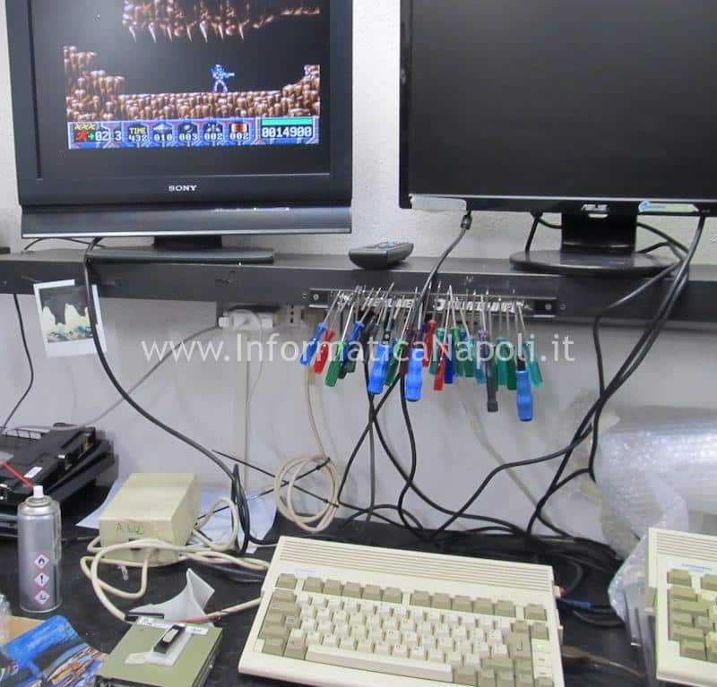 commodore amiga 600 riparata testata funzionante