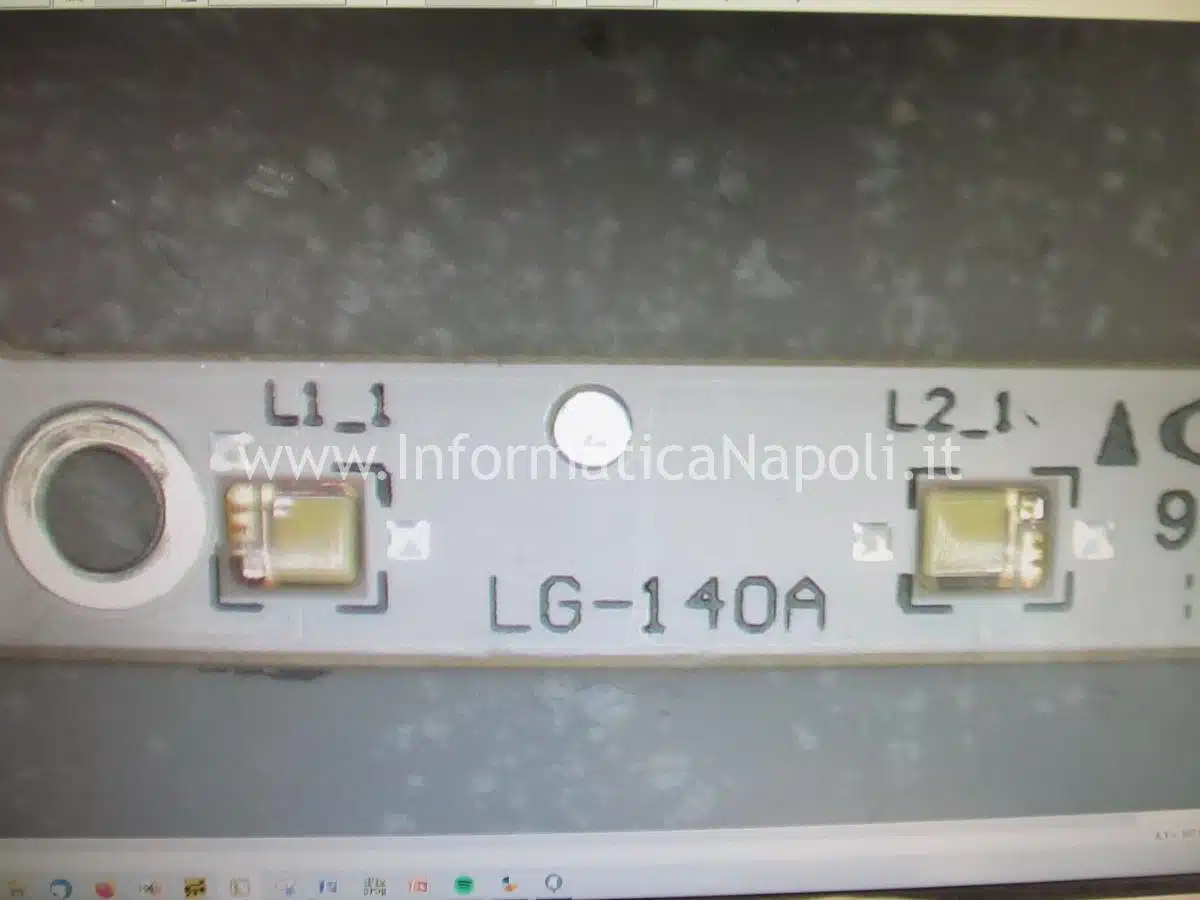 sostituzione barre LED apple iMac 27 A1419 LG-140A