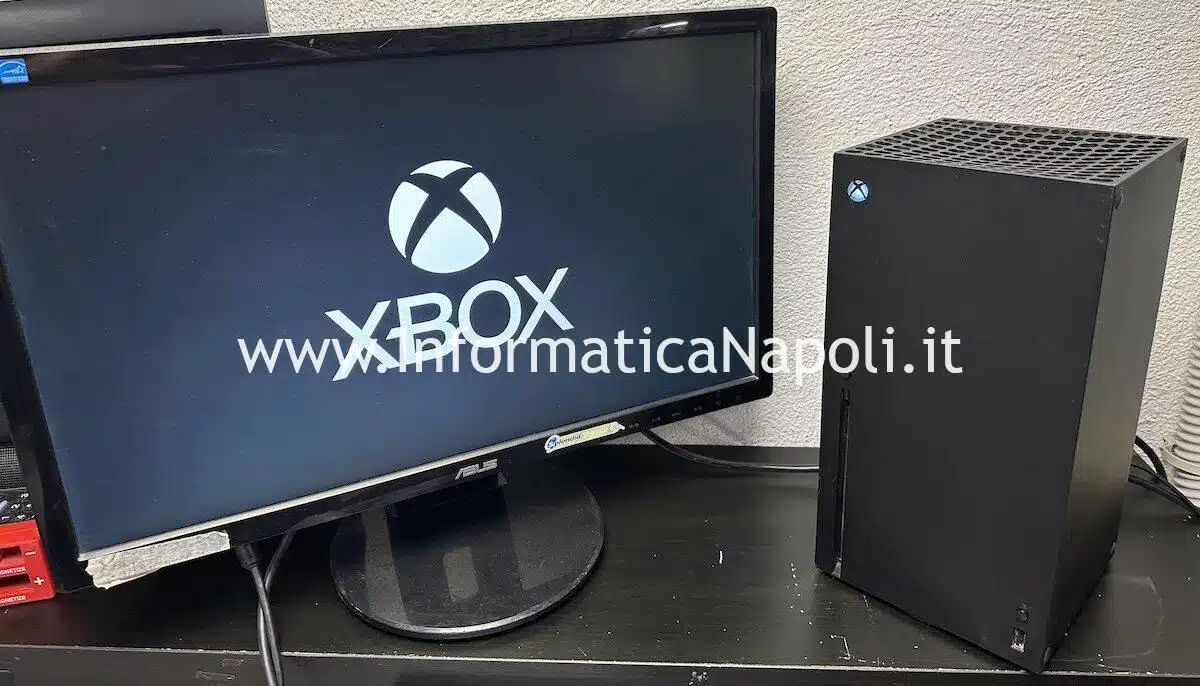 connettore hdmi Microsoft XBOX series X riparata funzionante