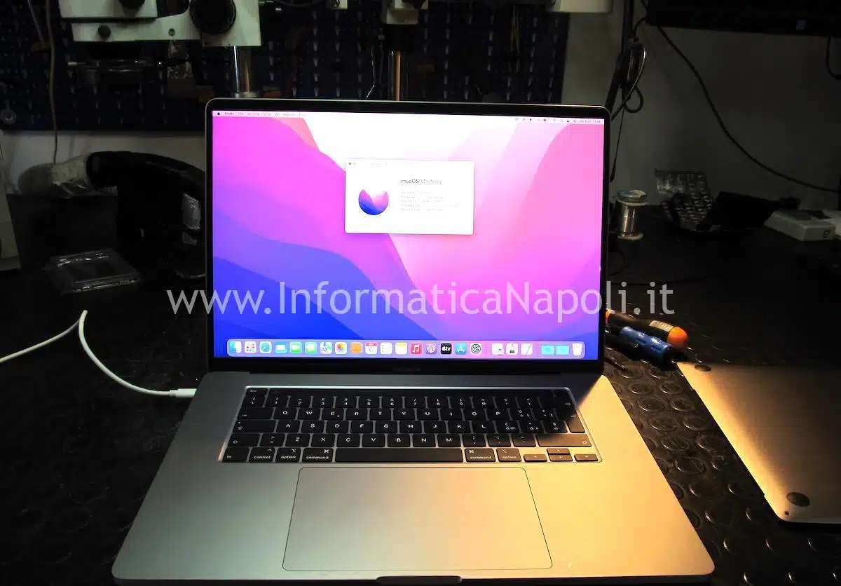 Apple MacBook Pro 16 2019 A2141 tastiera nuova funzionante