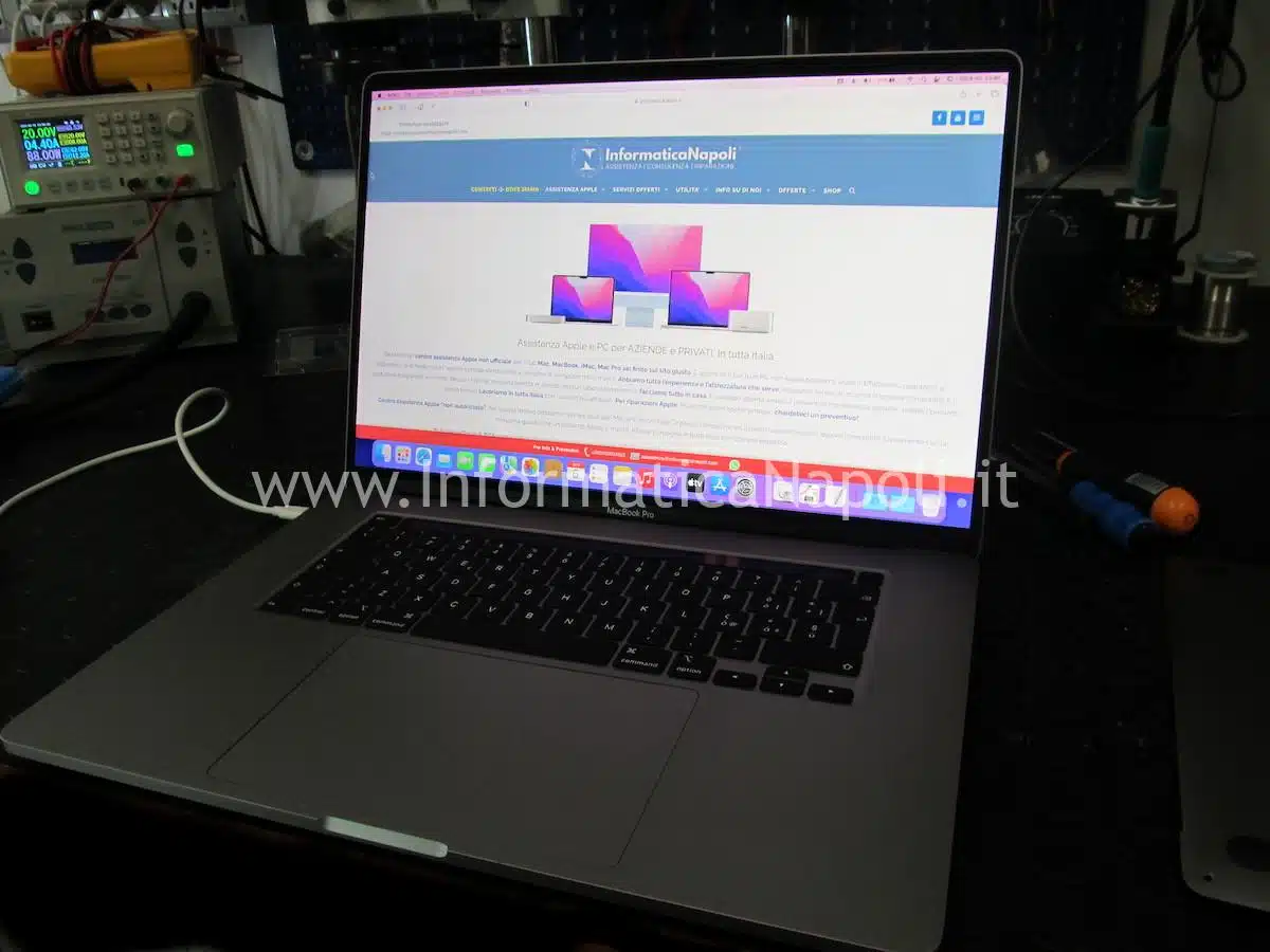 Sostituzione tastiera Apple MacBook Pro 16 2019 A2141