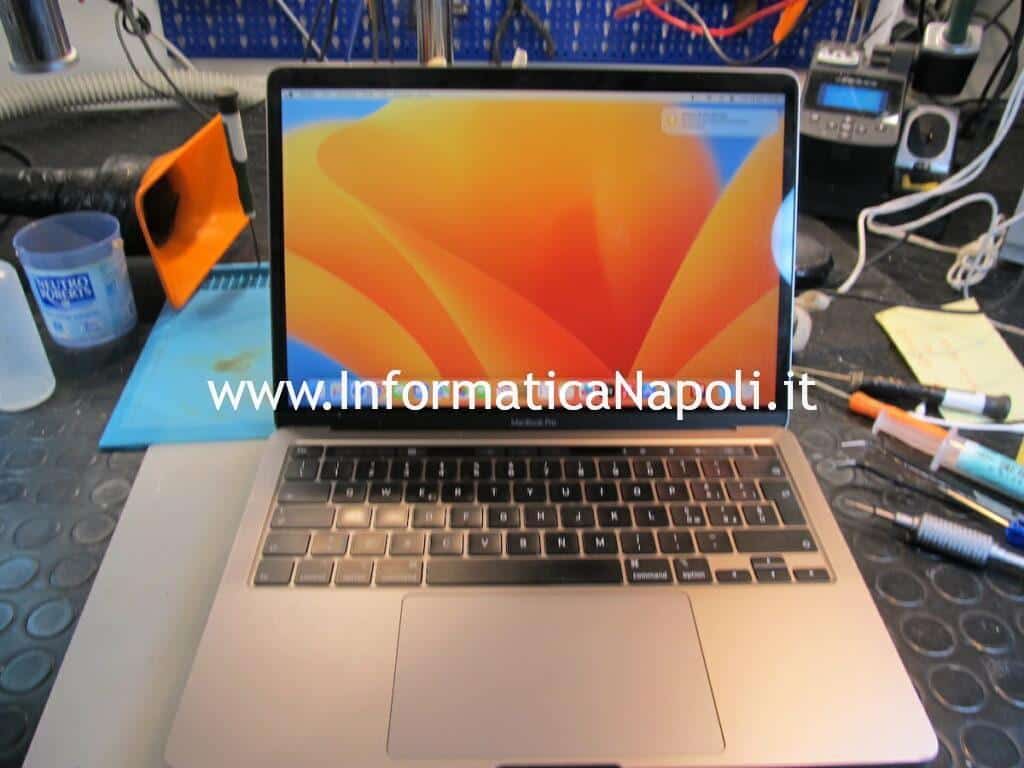 Apple MacBook Pro 13 2020 A2289 riparato Apple MacBook Pro 13 2020 A2289 riparato