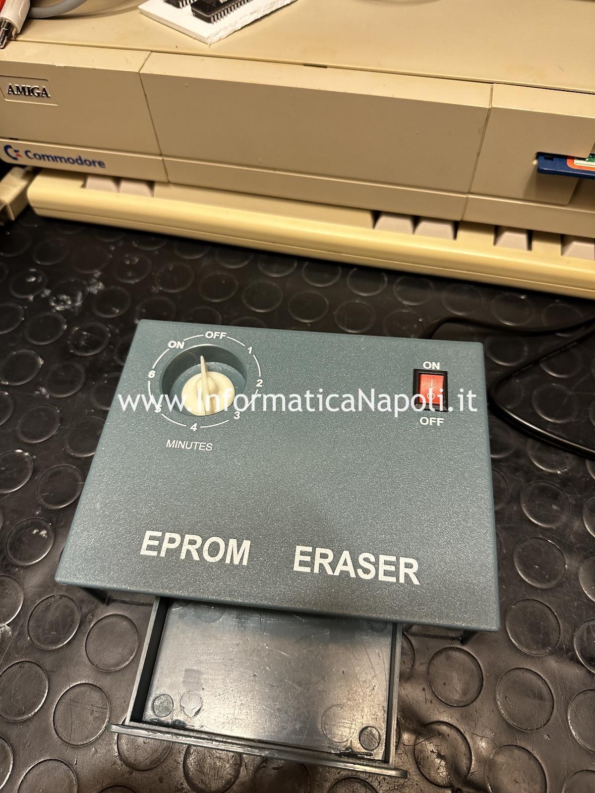 eprom eraser come cancellare EPROM AM27C00