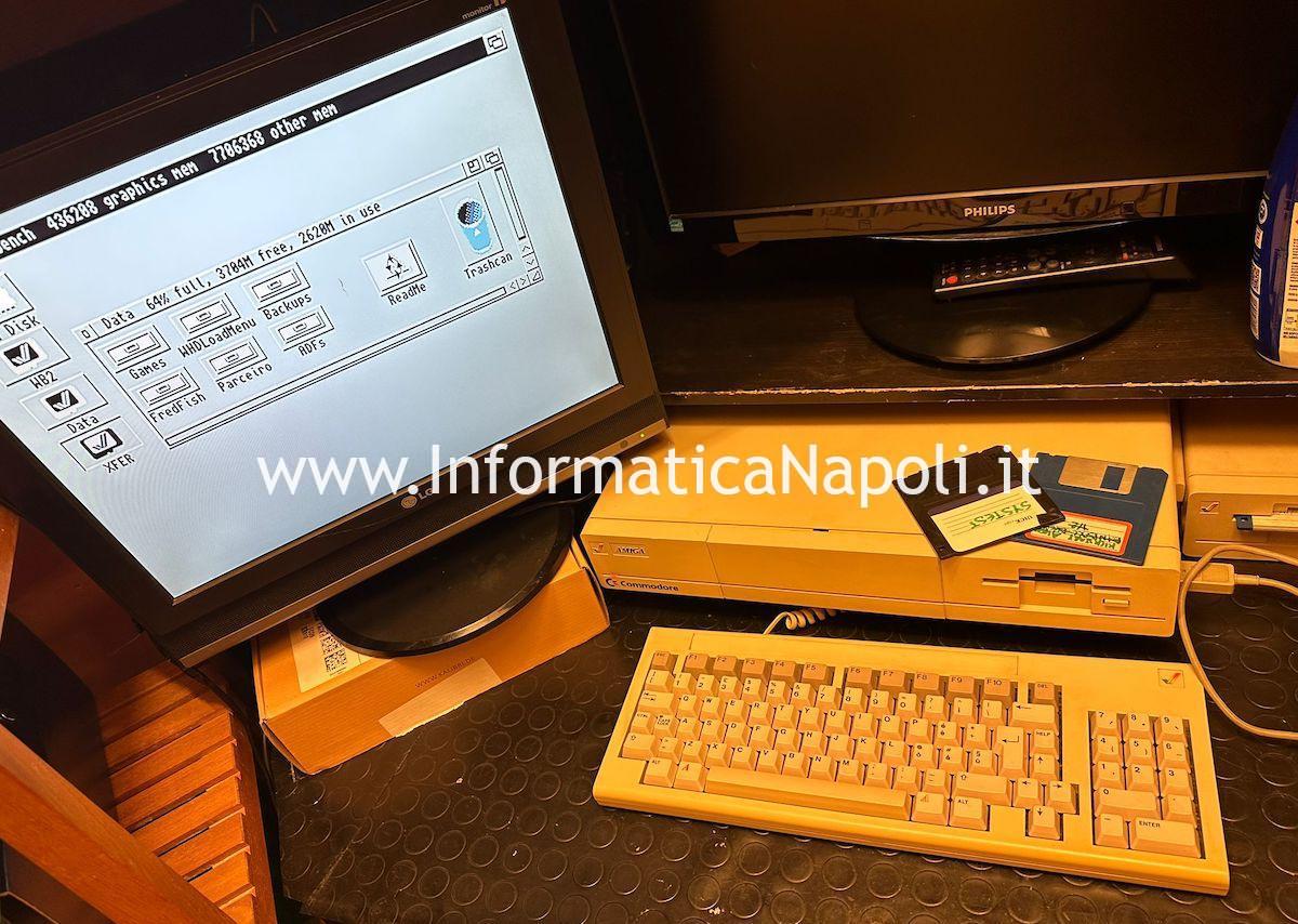 Commodore Amiga 1000 riparazione assistenza