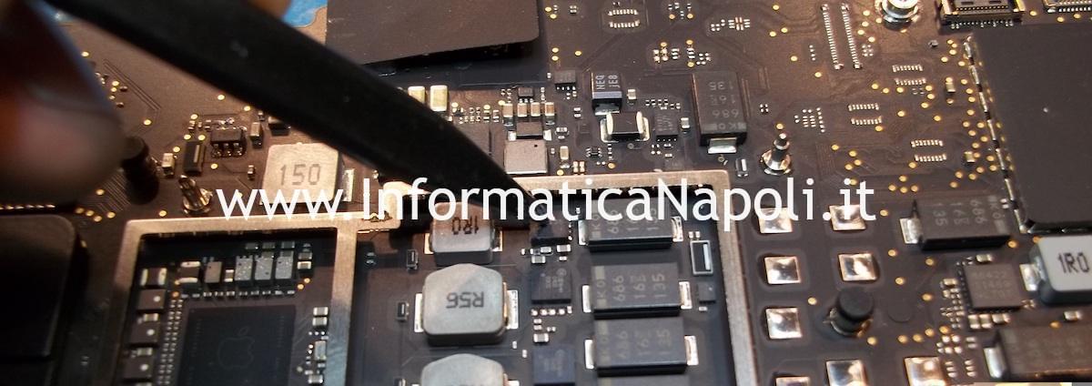 riparazione Apple MacBook Pro 13 M1 2020 A2338 circuito 3.8V Power Supply