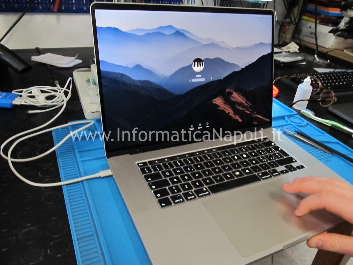 Apple MacBook Pro 15 2019 A2241 riparato funzionante