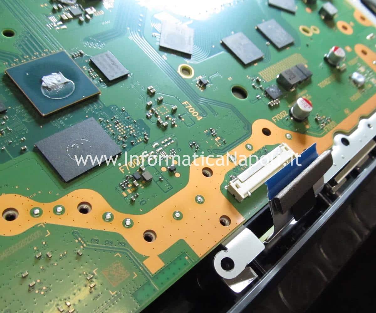 come riparare SONY PS5 SLIM CFI-2016 DISC CHASSIS D problema HDMI