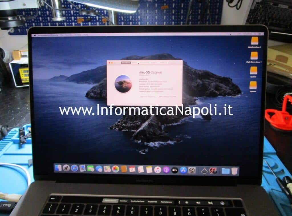 disco SSD 1TB apple macbook pro 16 2019 sostituito riparato disco SSD 1TB apple macbook pro 16 2019 sostituito riparato